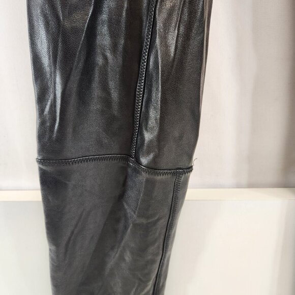 Wilfred Black Faux Leather Pants Leggings Size XS - Picture 3 of 13